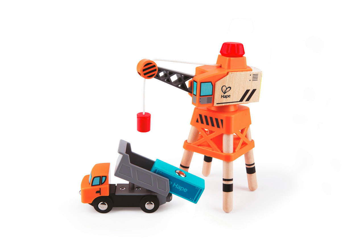 EISENBAHNZUBEHÖR - Multicolor, Basics, Holz/Kunststoff (14,4/18,5/8,2cm) - Hape
