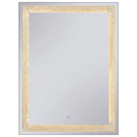 BADEZIMMERSPIEGEL 60/80/3,5 cm  - Schwarz, MODERN, Glas/Metall (60/80/3,5cm)