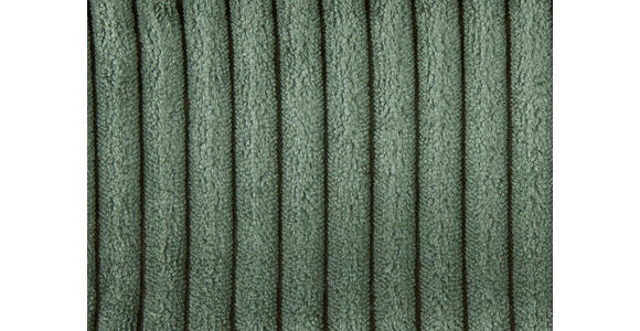 SCHLAFSOFA  mit Stoffauswahl, Liegefunktion, Rücken echt Cord Dunkelgrün  - Dunkelgrün/Schwarz, KONVENTIONELL, Kunststoff/Textil (247/95/125cm) - Hom`in