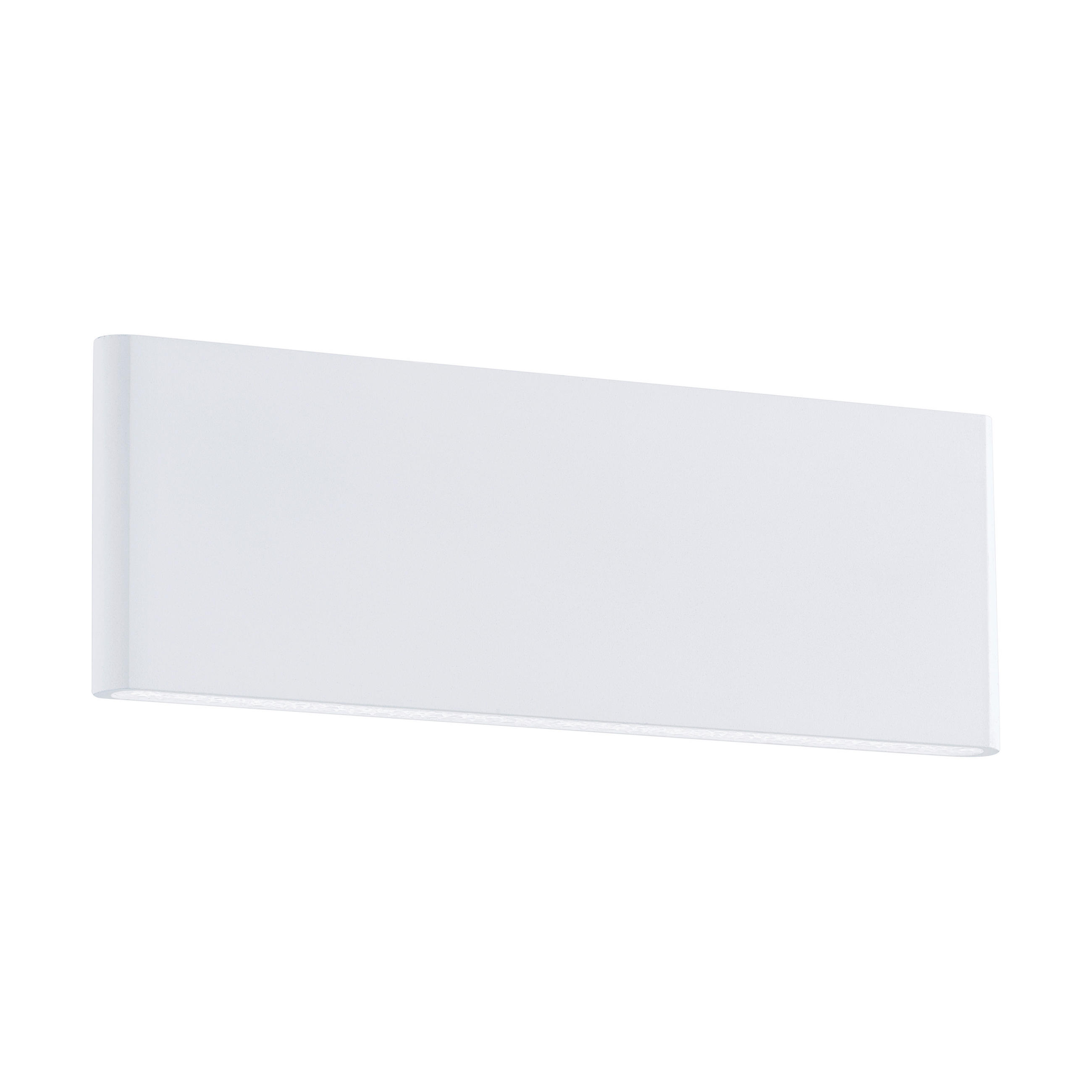 LED-WANDLEUCHTE - Weiß, KONVENTIONELL, Kunststoff/Metall (8/25,5/4,5cm) - Eglo
