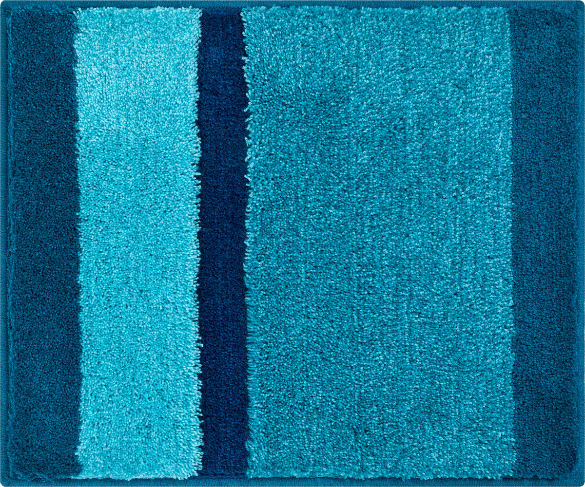 PŘEDLOŽKA K BIDETU, 50/60 cm - tyrkysová, Basics, textil/plast (50/60cm) - Grund