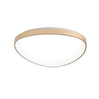 LED-DECKENLEUCHTE 42/7 cm   - Messingfarben, Design, Kunststoff/Metall (42/7cm)