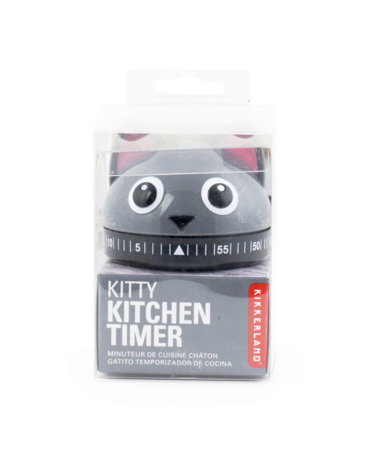 KUCHYNSKÝ ČASOVAČ - viacfarebná, Konventionell, kov/plast (5/6/6cm) - Kikkerland