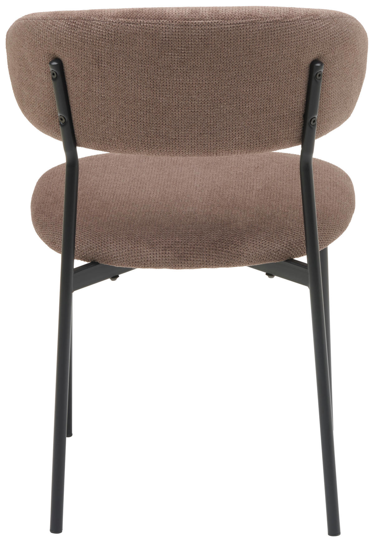 STOLIČKA, 53/80/57 cm - hnedá/čierna, Konventionell, kov/textil (53/80/57cm) - MID.YOU
