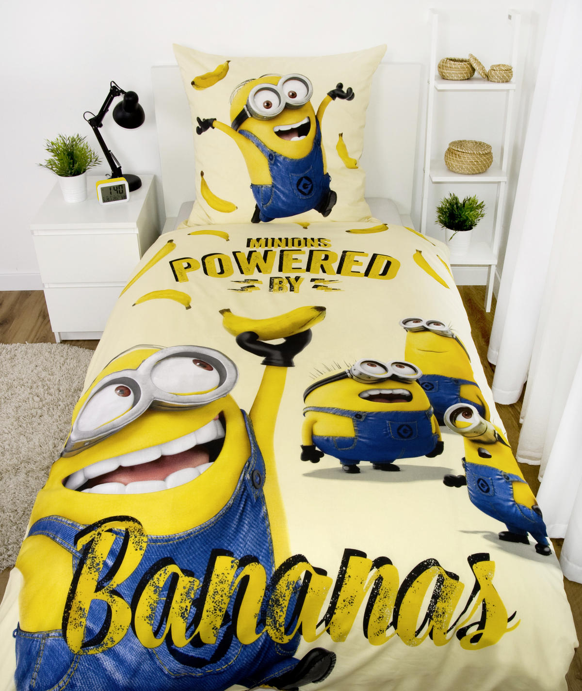 JUGENDBETTWÄSCHE Minions Renforcé 135/200 cm  - Multicolor, Trend, Textil (135/200cm) - Herding