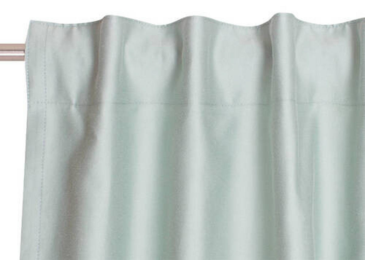 FERTIGVORHANG blickdicht  - Salbeigrün, Basics, Textil (130/250cm) - Schöner Wohnen