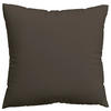 KISSENHÜLLE KNITTED JERSEY 40/40 cm  - Dunkelbraun, Basics, Textil (40/40cm) - Schlafgut