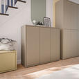 SCHUHSCHRANK  in 109,2/99,1/34,9 cm  - Taupe/Grau, MODERN, Holzwerkstoff/Kunststoff (109,2/99,1/34,9cm) - Carryhome