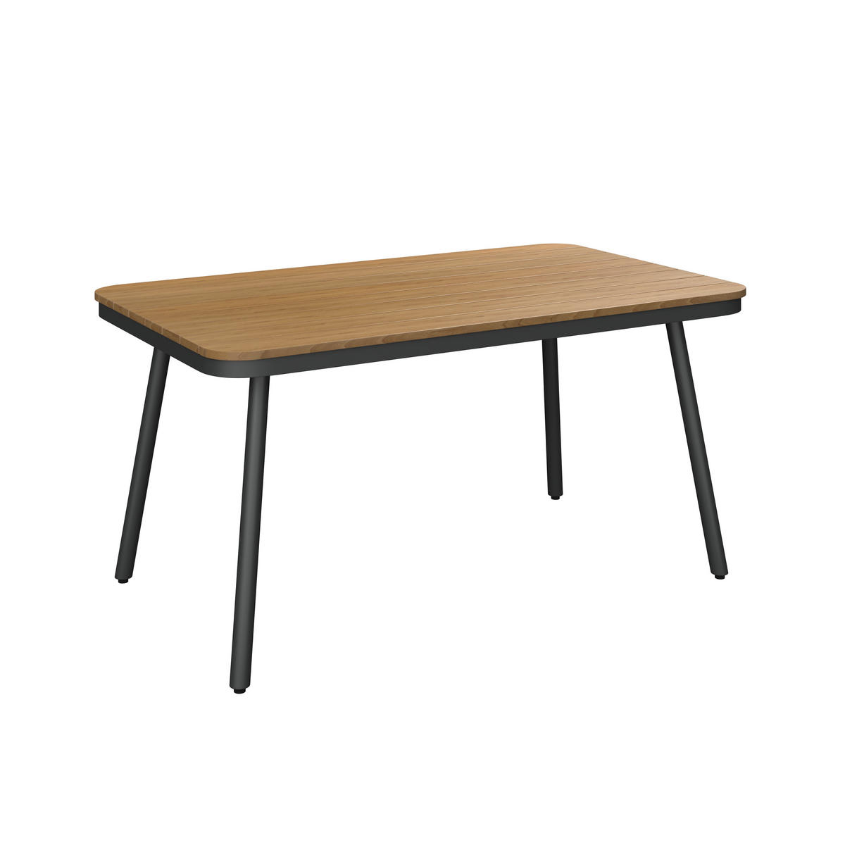 LOUNGEGARNITUR 218/188 cm Aluminium, Stahl  - Anthrazit/Hellgrau, MODERN, Kunststoff/Textil (218/188cm) - Ambia Garden