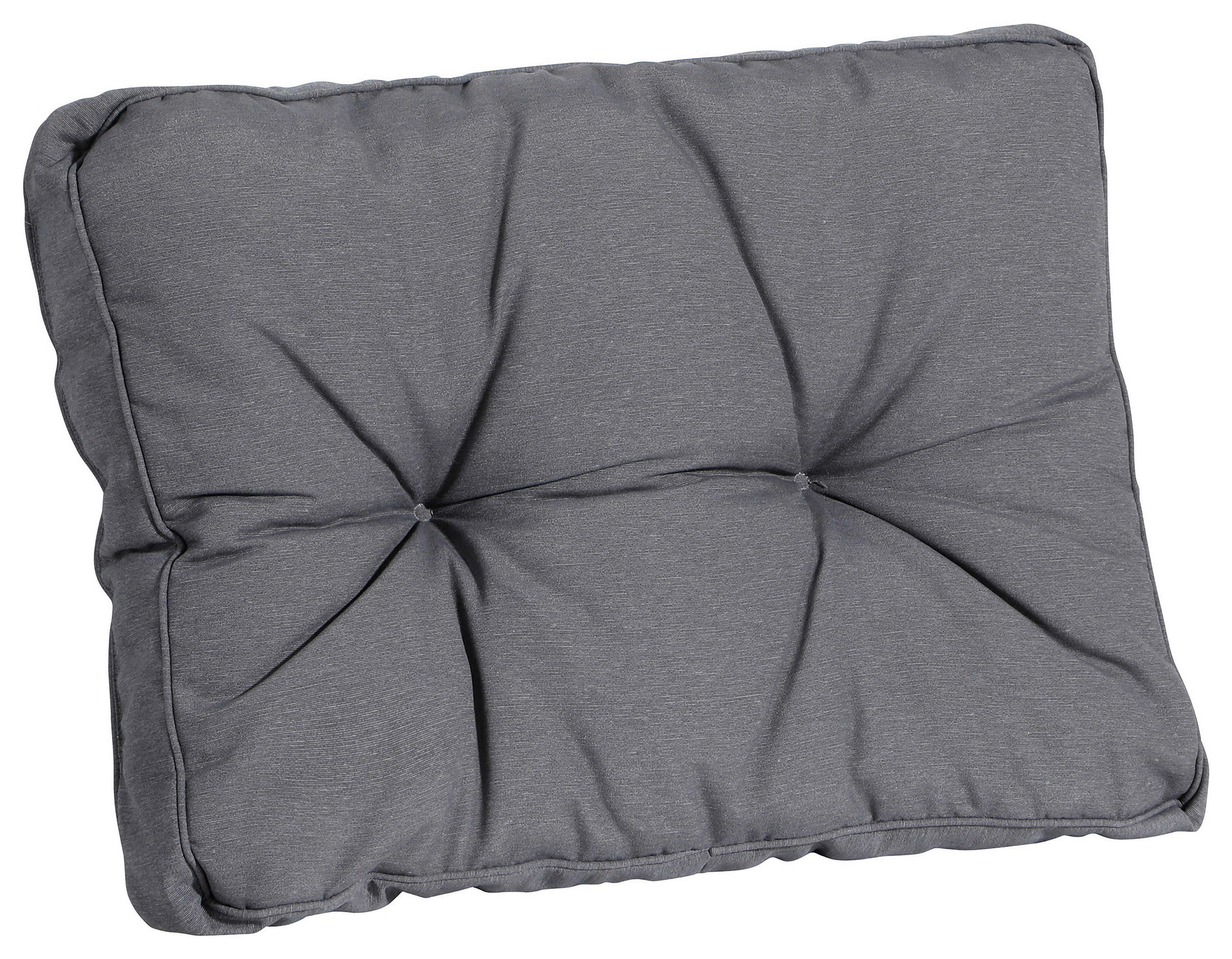 RÜCKENKISSEN  - Grau, Basics, Textil (60/43/8cm)