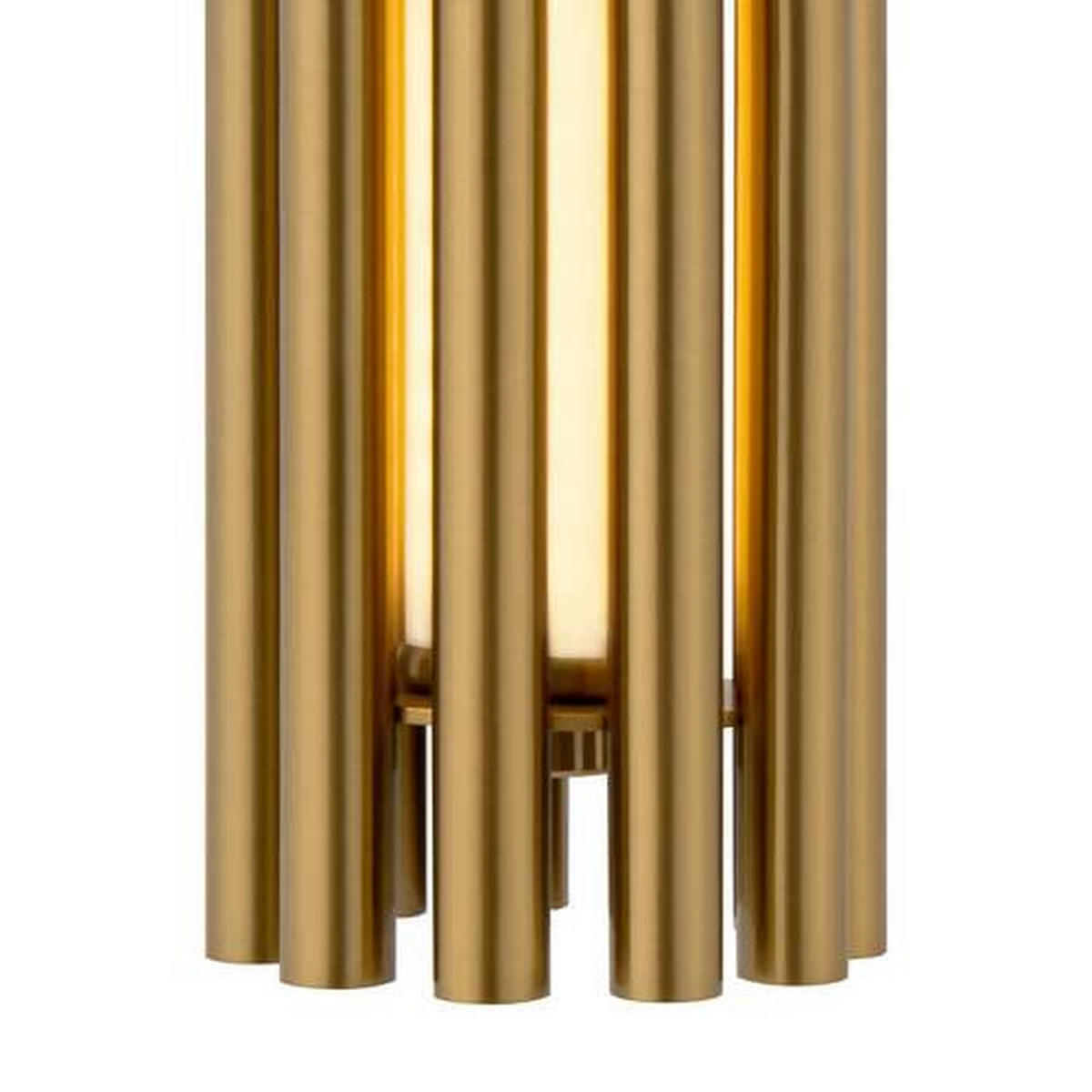 PENDELLEUCHTE 8,1/36 cm    - Messingfarben/Goldfarben, Trend, Kunststoff/Metall (8,1/36cm) - MAYTONI