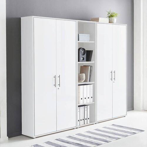 AKTENSCHRANK Weiß  - Weiß, MODERN, Holzwerkstoff (212,9/185,6/33cm) - MID.YOU