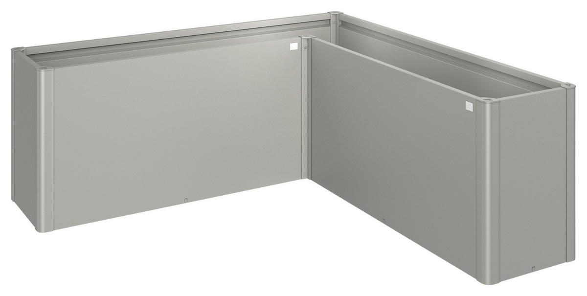 HOCHBEET Belvedere  - Grau, Basics, Metall (201/201cm) - Biohort