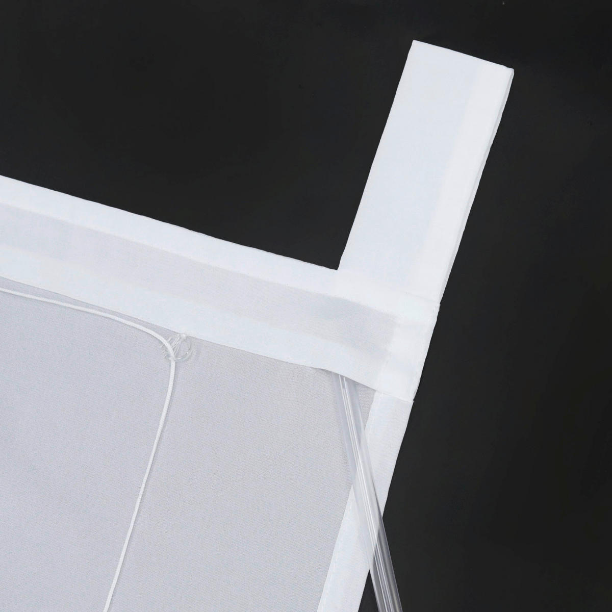 FALTROLLO  transparent  100/140 cm    - Weiß, Basics, Textil (100/140cm) - Joyswahl