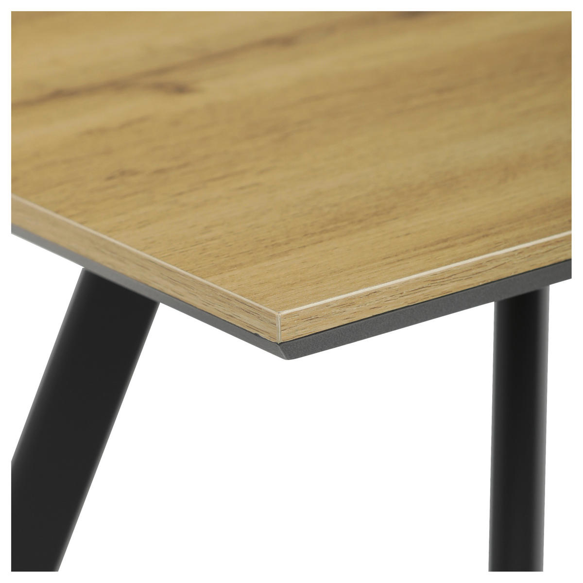 JEDÁLENSKÝ STÔL, 90/76/90 cm - Basics, kov/kompozitné drevo (90/76/90cm)