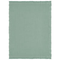 ÜBERWURF 130/170 cm  - Grün, KONVENTIONELL, Textil (130/170cm) - Novel