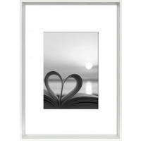 BILDERRAHMEN - Weiß, Basics, Glas/Holzwerkstoff (31/22,4cm)