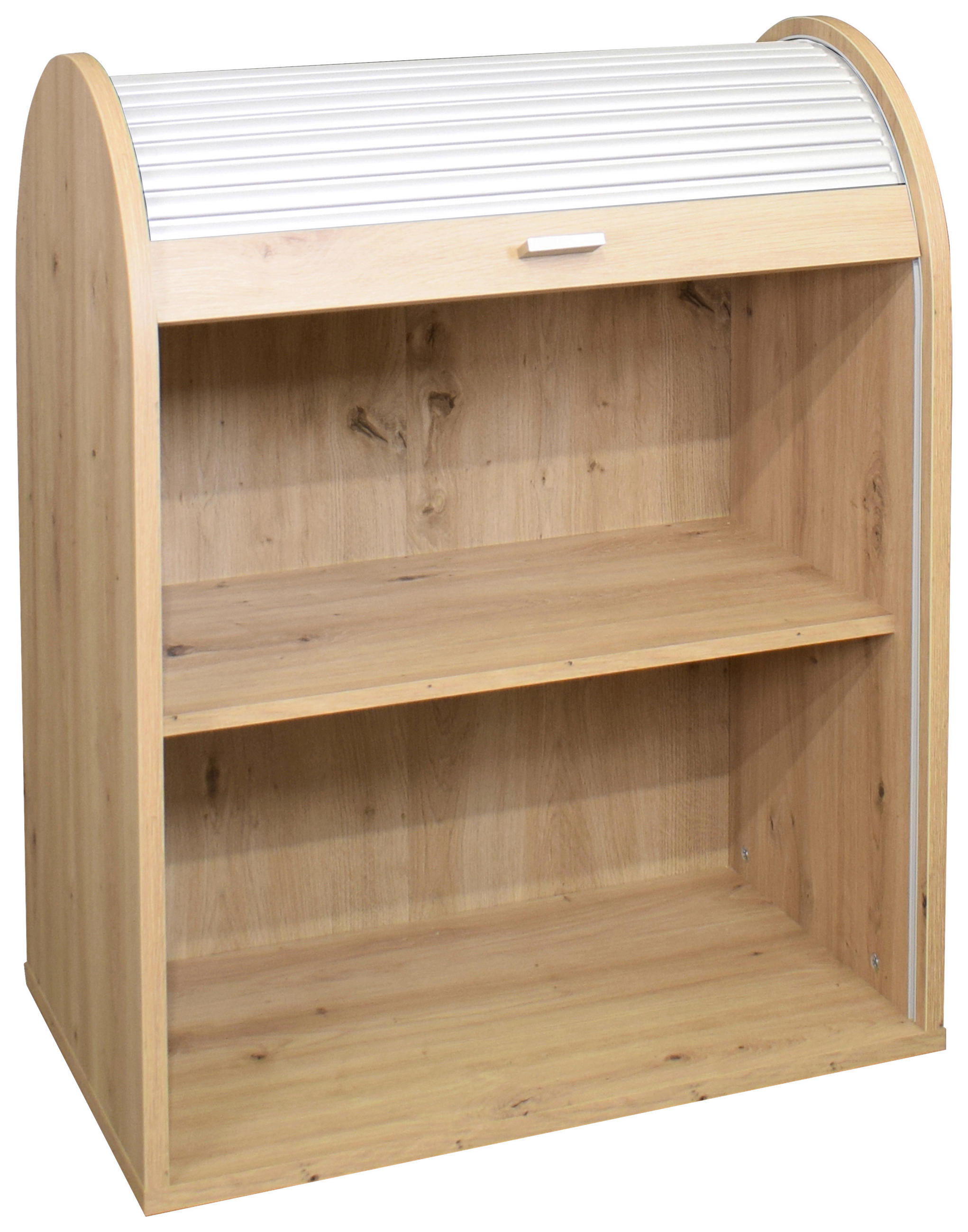 AKTENSCHRANK Weiß, Eiche Artisan  - Eiche Artisan/Weiß, MODERN, Holzwerkstoff/Kunststoff (69/85/44cm) - Livetastic