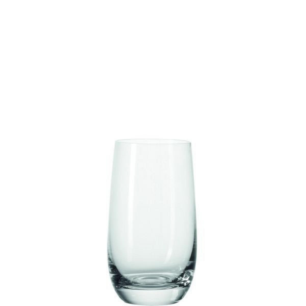 Becher-Set Tivoli  6-teilig  - Klar, Basics, Glas (7/13/7cm) - Leonardo