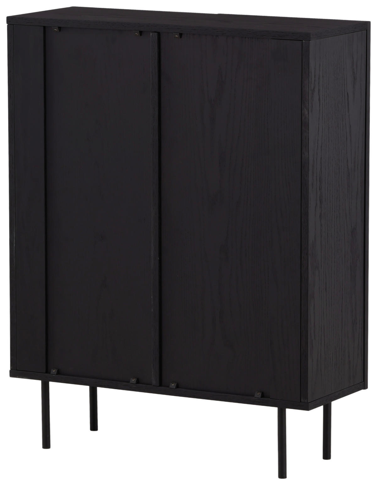 HIGHBOARD  in 80/103/30 cm  - Schwarz, Design, Holzwerkstoff/Metall (80/103/30cm) - Livetastic