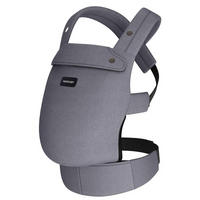 BABYTRAGE Baby Carrier Cotton  - Hellgrau, Basics, Textil (16/31/14,5cm) - Momcozy