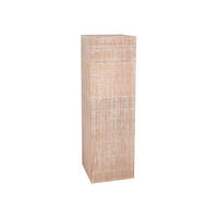 ODKLÁDACÍ STOLEK, jedle, přírodní barvy, bílá - bílá/přírodní barvy, Basics, dřevo/kompozitní dřevo (28/90,5/28cm) - Ambia Home