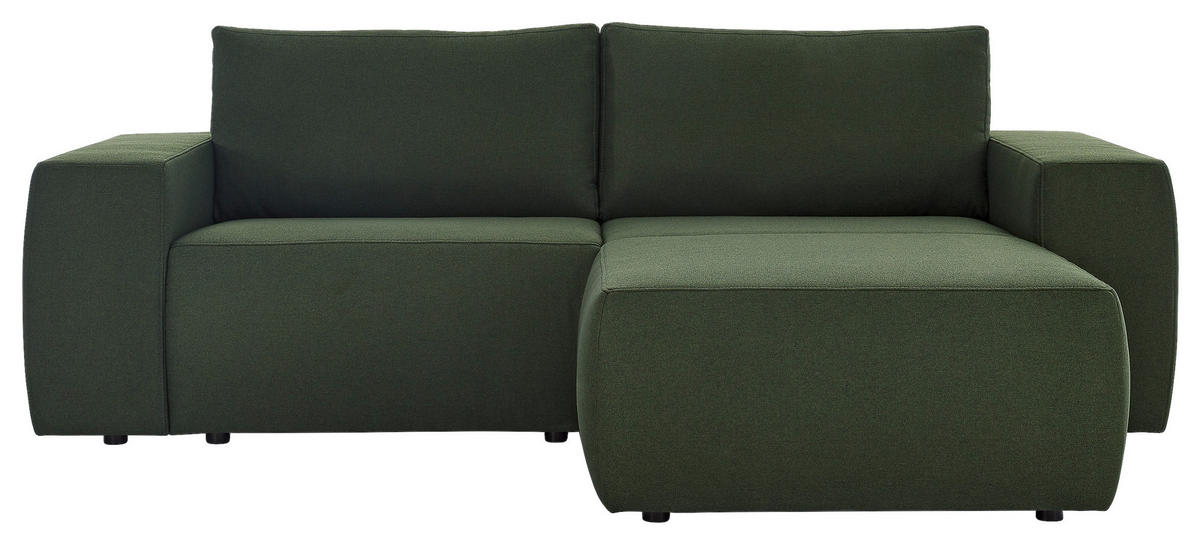 Freisteller von LOOKS by W.Joop ECKSOFA LOOKS II Grün Webstoff.