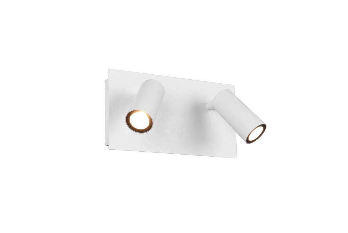 LED-AUßENLEUCHTE TUNGA   - Weiß, Basics, Metall (12,10/23,00/13,0cm) - Trio Leuchten