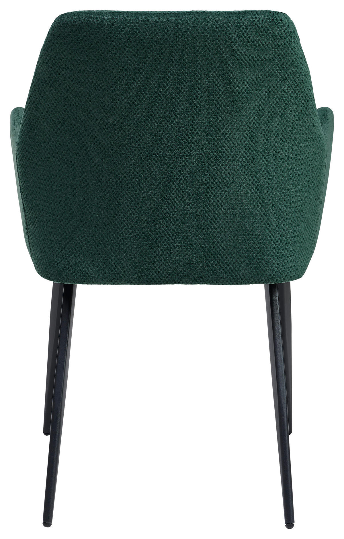 ŽIDLE S PODRUČKAMI, železo, tkaná látka, černá, zelená - černá/zelená, Lifestyle, kov/textil (56/87/60cm) - MID.YOU