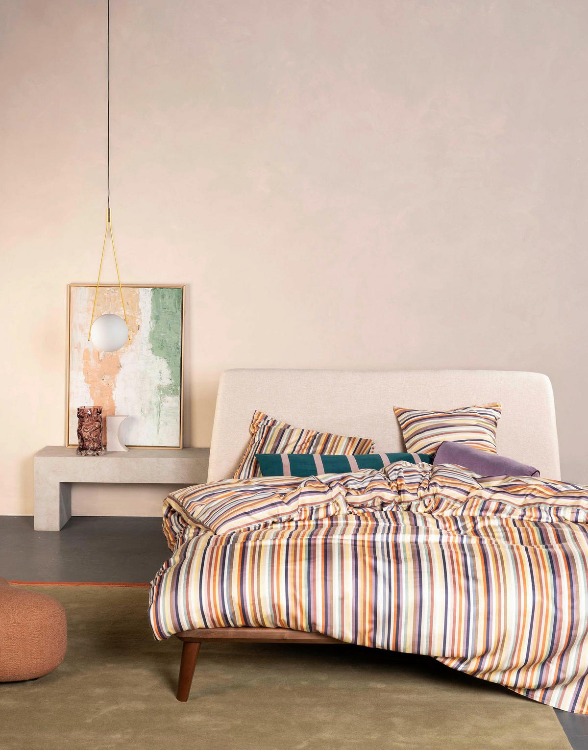 BETTWÄSCHE Donna Satin 135/200 cm  - Multicolor, KONVENTIONELL, Textil (135/200cm) - Essenza