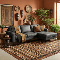 ECKSOFA Dunkelgrau Echtleder Lederlook Rücken echt  - Dunkelgrau, Design, Leder/Textil (166/238cm) - Livetastic