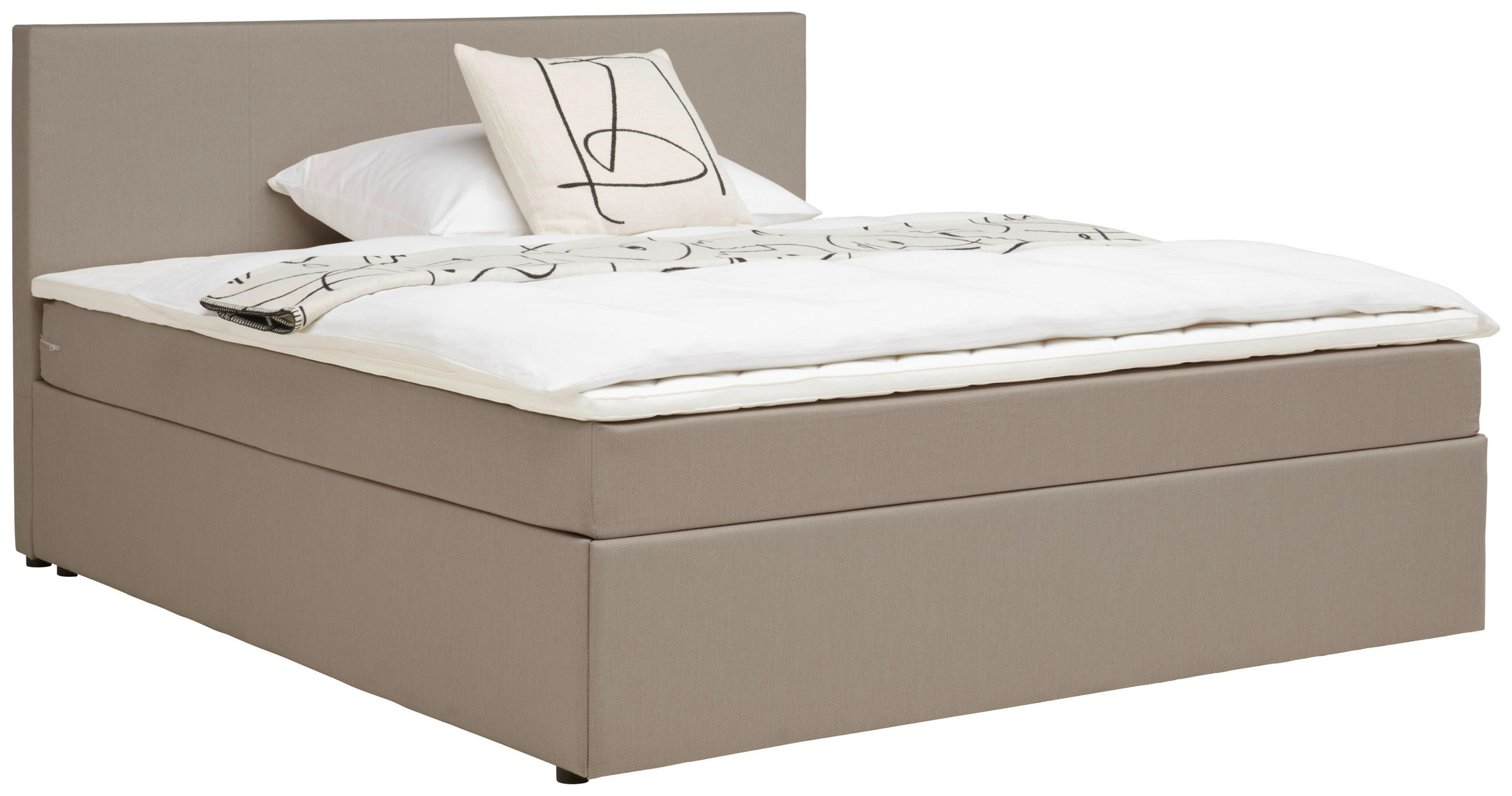 P & B AMERICKÁ POSTEL, 180/200 cm, pískové barvy