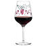ROTWEINGLAS - Platinfarben/Rot, Design, Glas (10/10/25cm) - Ritzenhoff ROTWEINGLAS - Platinfarben/Rot, Design, Glas (10/10/25cm) - Ritzenhoff