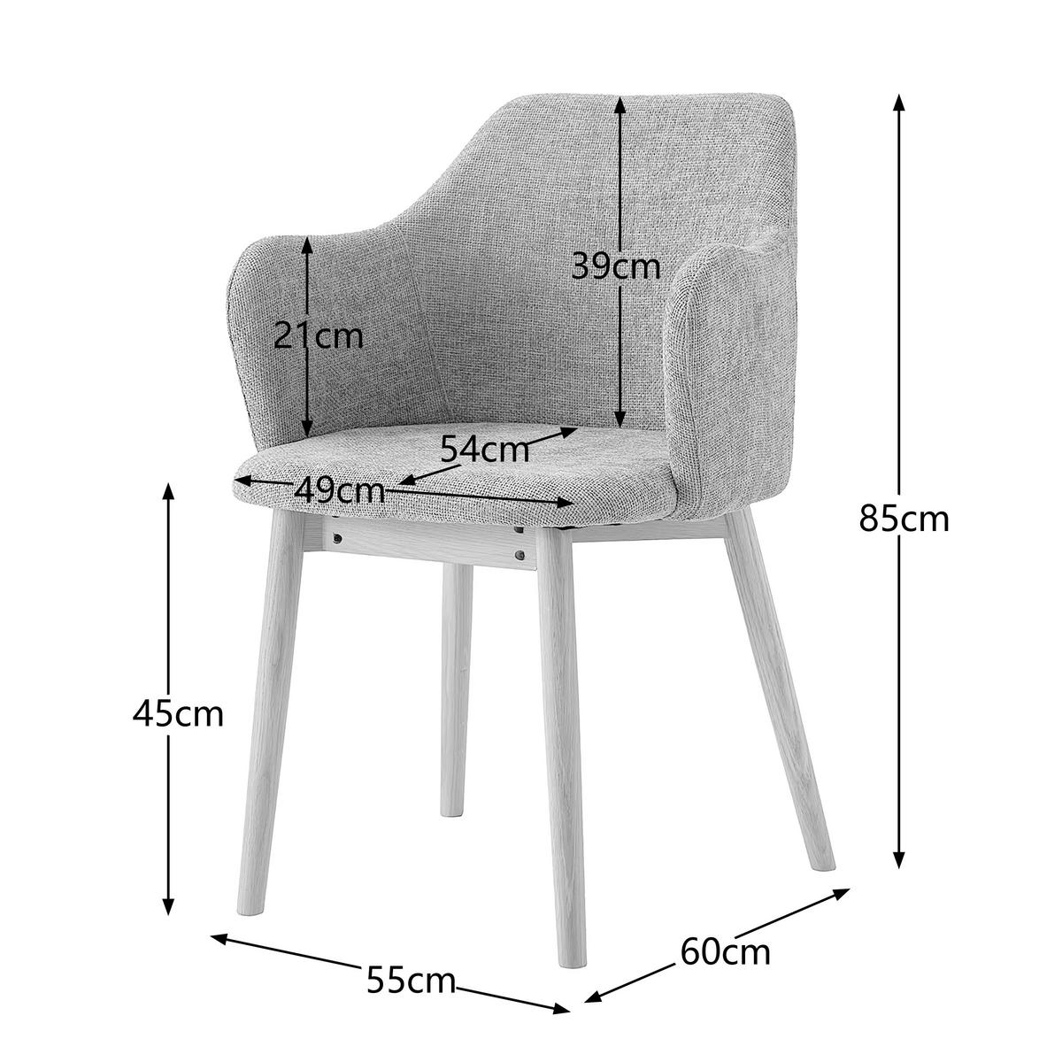 ARMLEHNSTUHL   Leinenoptik  Naturfarben, Olivgrün  - Olivgrün/Naturfarben, Modern, Holz/Textil (55/82/57cm) - Livetastic