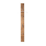 GARDEROBENPANEEL 16/180/2 cm  - Eichefarben, Design, Holzwerkstoff (16/180/2cm) - Moderano