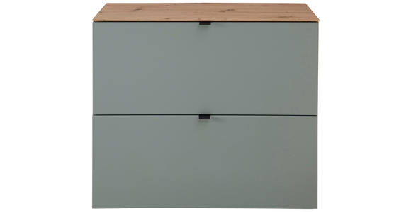 GARDEROBE 4-teilig  in 165/179/37 cm  - Salbeigrün/Eiche Artisan, Design, Holzwerkstoff (165/179/37cm) - Voleo