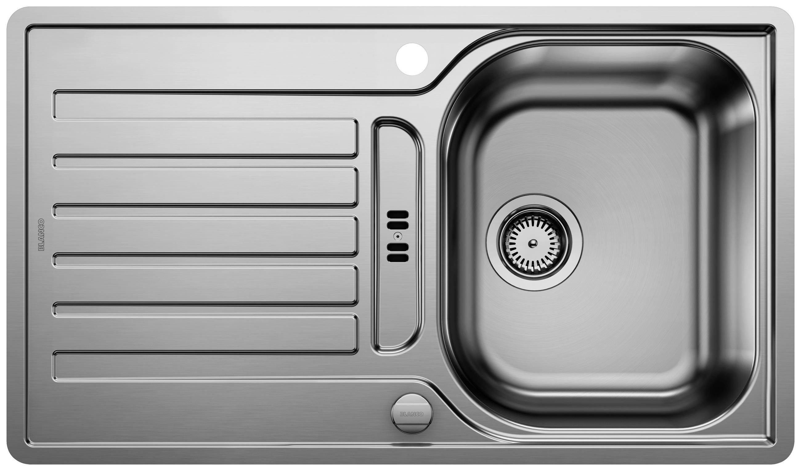 SPÜLE 519717  - Basics, Metall (86/16,5/50cm) - Blanco