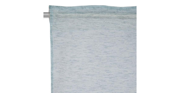 FERTIGVORHANG transparent  - Blau, Basics, Textil (140/245cm) - Esposa