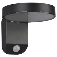 AUßENWANDLEUCHTE 15/12/18,3 cm   - Anthrazit, Basics, Kunststoff (15/12/18,3cm)