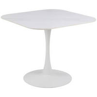 STOL ZA BLAGOVAONICU  bijela  metal, keramika      - bijela, Design, metal/keramika (90/90/75cm) - MID.YOU