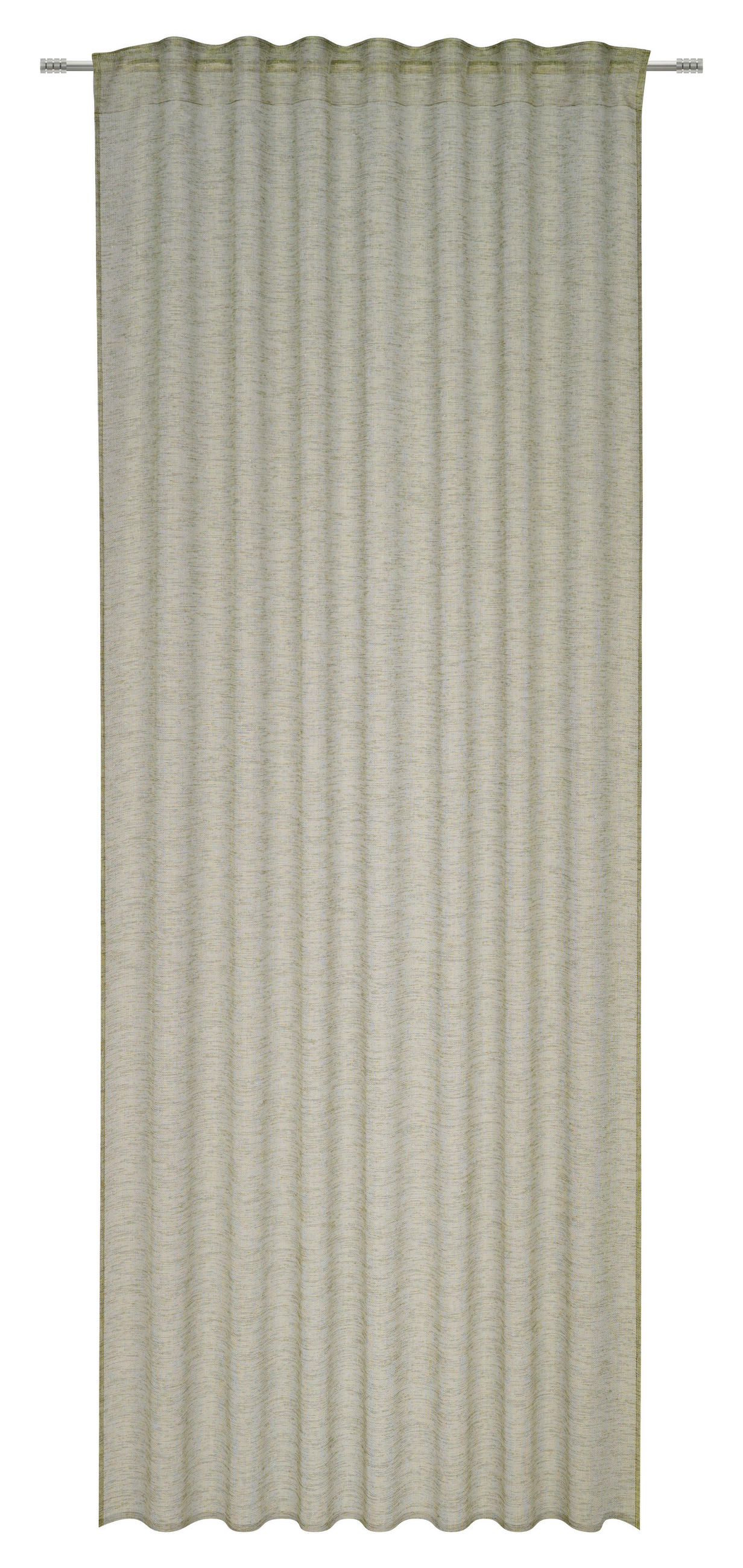 FERTIGVORHANG  transparent   140/245 cm  - Grün, Basics, Textil (140/245cm) - Esposa