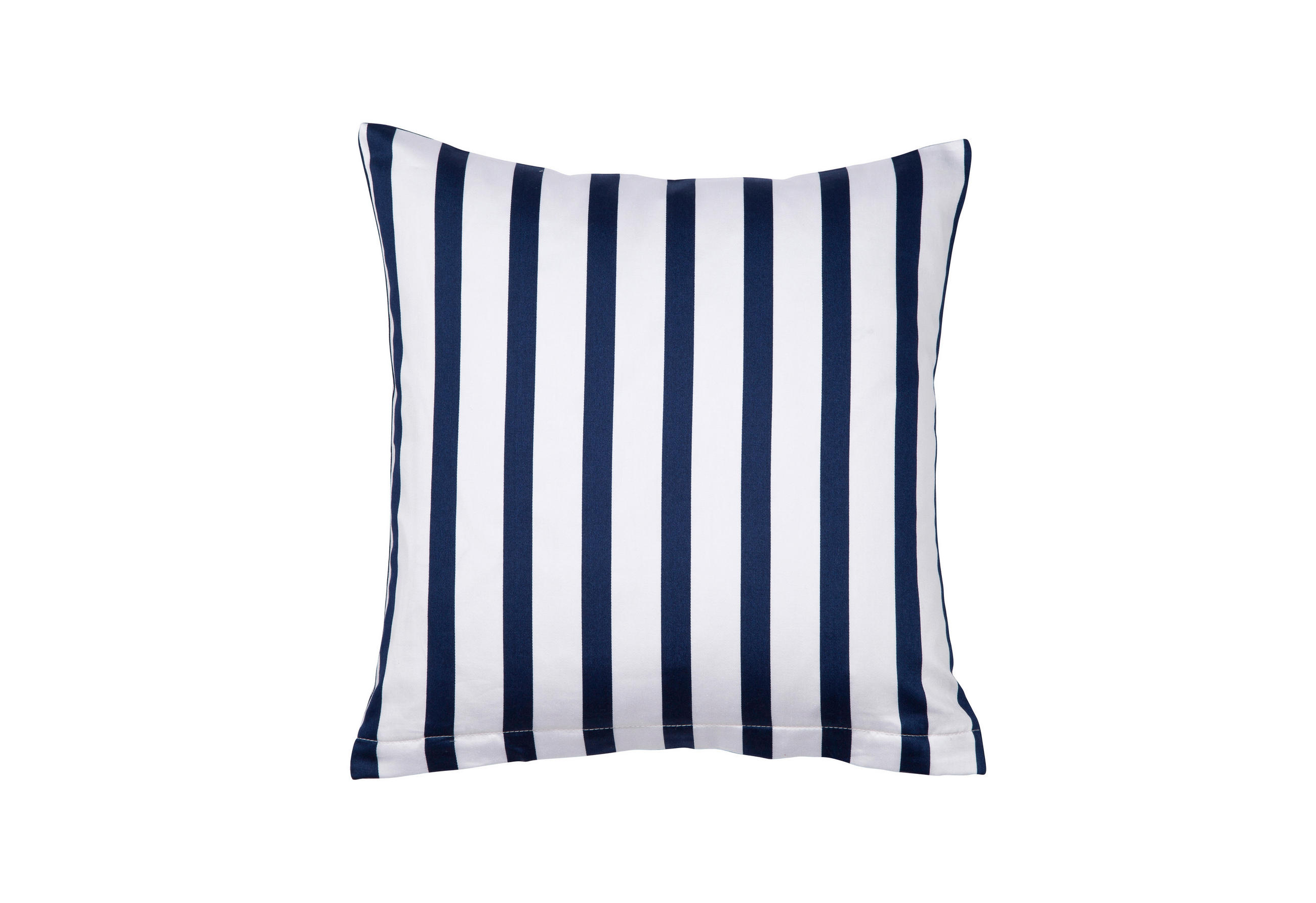 KISSENHÜLLE GENTANO 40/40 cm  - Blau/Weiß, Design, Textil (40/40cm) - Janine