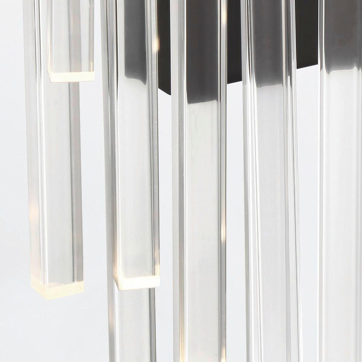 LED-WANDLEUCHTE    - Schwarz, Design, Kunststoff/Metall (50,8/25,7/12,8cm) - Elstead Lighting