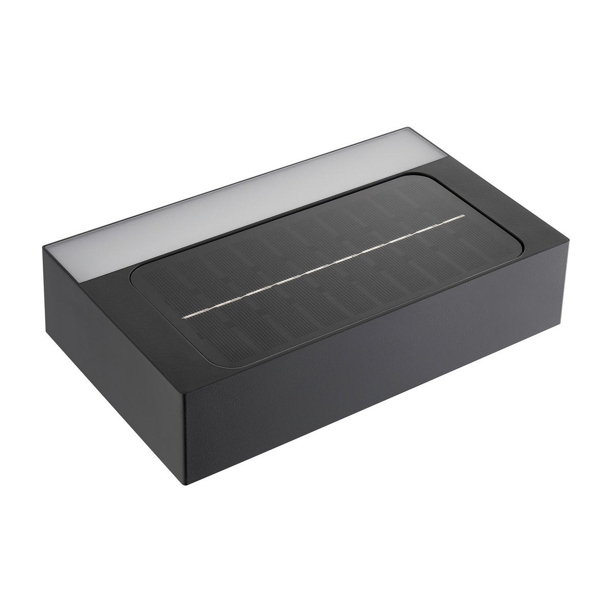 WANDLEUCHTE Monay 7.4/13.9/22 cm  - Schwarz, Design, Kunststoff (7.4/13.9/22cm) - Nordlux