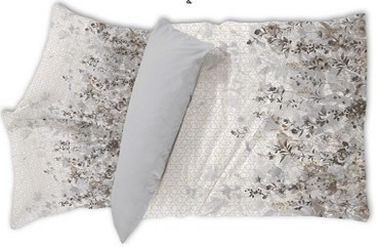 LENJERIE DE PAT CU DOUĂ FEțE 220/200 cm  - gri, textil (220/200cm) - Novel