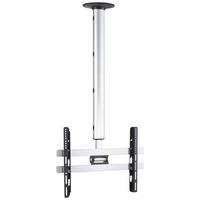 TV-HALTERUNG Silberfarben  - Silberfarben, Modern, Metall (62/127/19cm) - MID.YOU