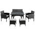 VRTNI SET pletivo iz umetne mase jeklo - siva, Moderno, kovina/umetna masa (112/78/60cm) - Ambia Garden VRTNI SET pletivo iz umetne mase jeklo - siva, Moderno, kovina/umetna masa (112/78/60cm) - Ambia Garden