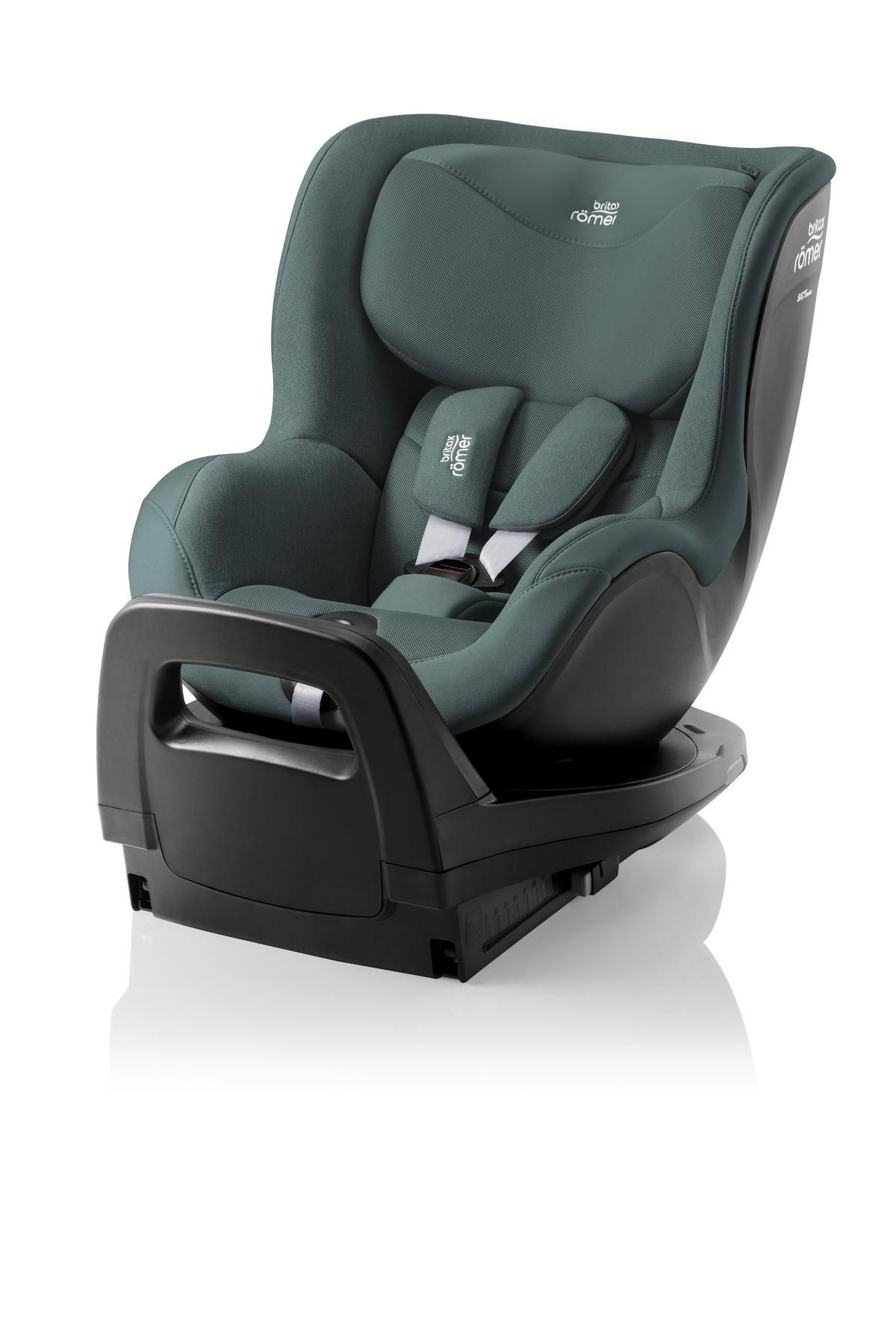 REBOARDER-KINDERSITZ Dualfix Pro M Balsam  - Graugrün, Basics, Kunststoff/Textil (44/48/74cm) - Britax Römer