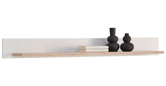 WANDBOARD 147/16/22 cm - Eichefarben/Grau, KONVENTIONELL, Holzwerkstoff (147/16/22cm) - Hom`in