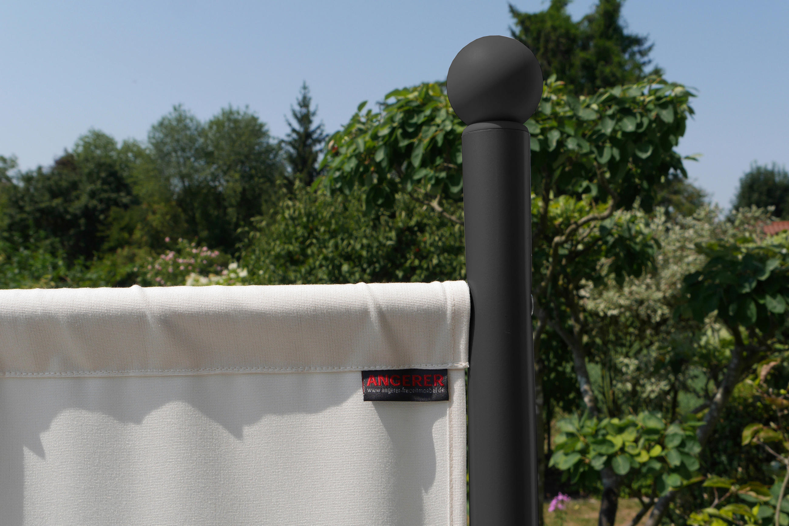 Thumbnail - Boxxx Sichtschutz, Grau, Beige, Metall, Textil, 82x178x51 cm, Sonnen- & Sichtschutz, Sichtschutz Garten, Paravents outdo...